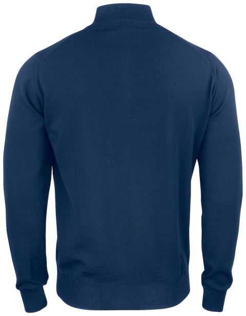 EVERETT HALF ZIP SWEATER - S (DARK NAVY) EVERETT HALF ZIP SWEATER - S (DARK NAVY)