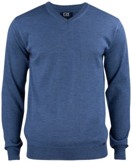 EVERETT V-NECK - 3XL (DENIM MELANGE)