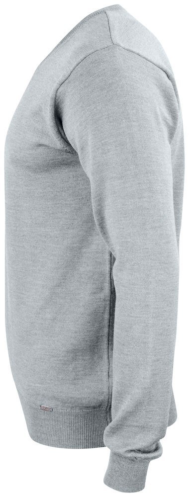 EVERETT V-NECK - 3XL (GREY MELANGE) EVERETT V-NECK - 3XL (GREY MELANGE)