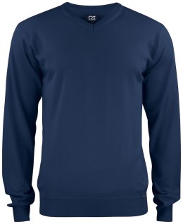 EVERETT V-NECK - L (DARK NAVY)