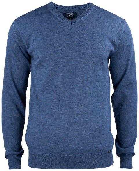 EVERETT V-NECK - XL (DENIM MELANGE)