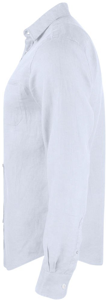 SUMMERLAND LINEN SHIRT - S (WHITE) SUMMERLAND LINEN SHIRT - S (WHITE)