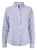 BELFAIR OXFORD SHIRT WOMAN - L (FRENCH BLUE/WHITE STRIPE)