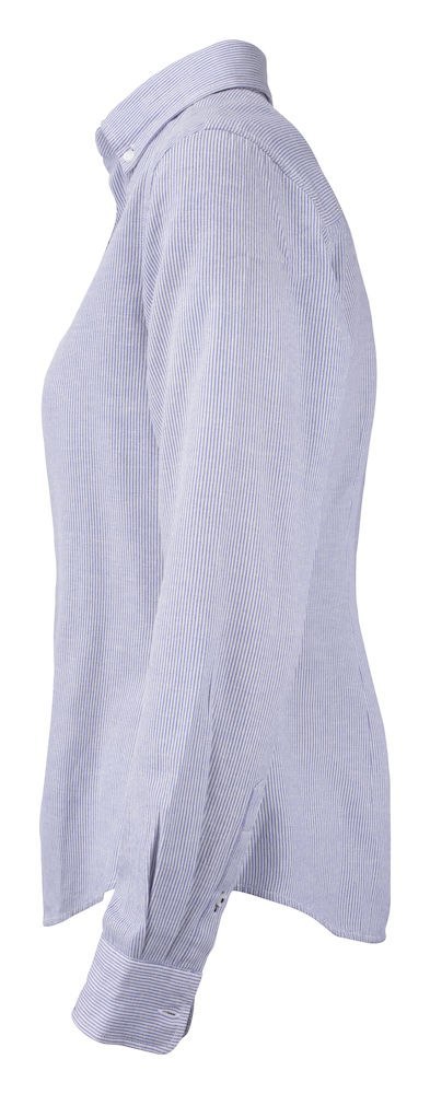 BELFAIR OXFORD SHIRT WOMAN - L (FRENCH BLUE/WHITE STRIPE) BELFAIR OXFORD SHIRT WOMAN - L (FRENCH BLUE/WHITE STRIPE)