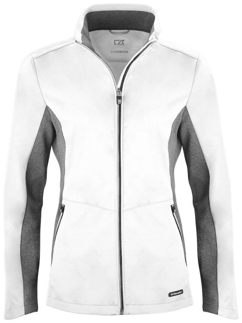 NAVIGATE SOFTSHELL JACKET WOMAN - M (WHITE)