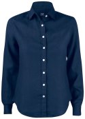 SUMMERLAND LINEN SHIRT WOMAN - XS (DARK NAVY)