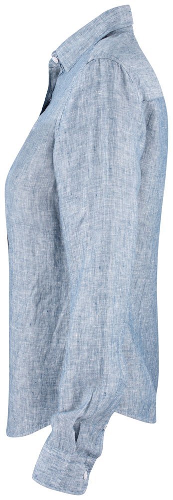 SUMMERLAND LINEN SHIRT WOMAN - S (DENIM MELANGE) SUMMERLAND LINEN SHIRT WOMAN - S (DENIM MELANGE)