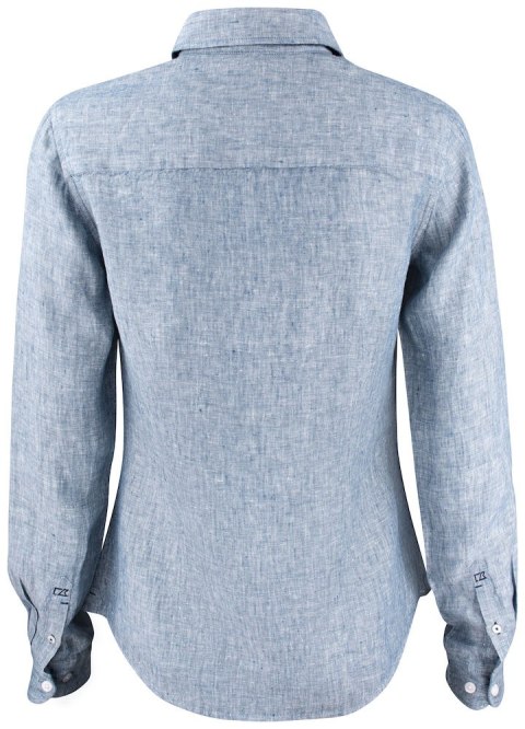 SUMMERLAND LINEN SHIRT WOMAN - S (DENIM MELANGE) SUMMERLAND LINEN SHIRT WOMAN - S (DENIM MELANGE)