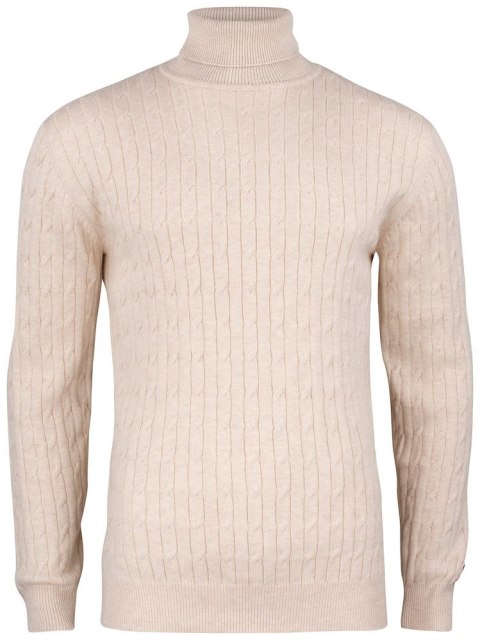 BLAKELY ROLLERNECK - 3XL (SAND MELANGE)