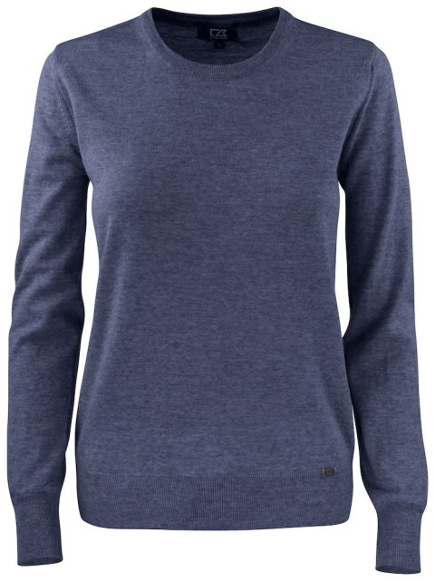 KENNEWICK CREWNECK WOMAN - L (SEA BLUE MELANGE)