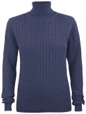 BLAKELY ROLLERNECK WOMAN - XS (NAVY MELANGE)