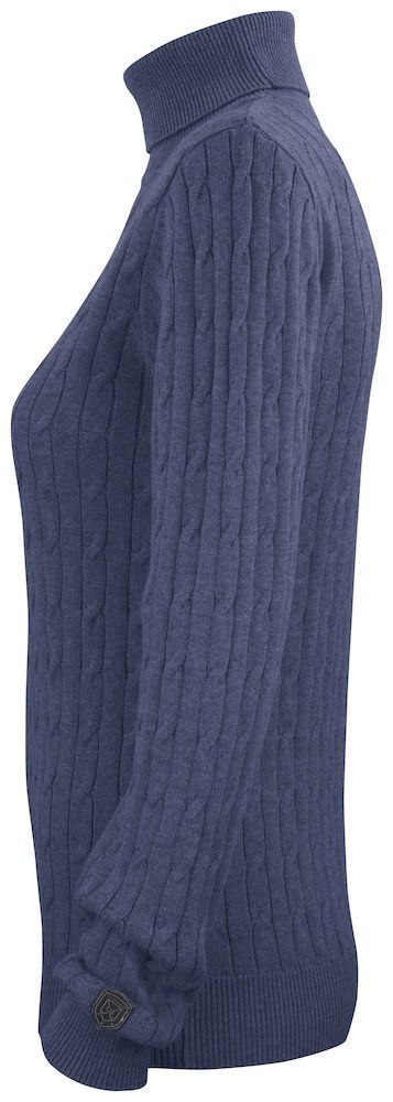 BLAKELY ROLLERNECK WOMAN - XS (NAVY MELANGE) BLAKELY ROLLERNECK WOMAN - XS (NAVY MELANGE)