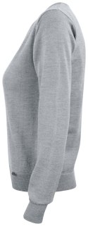 EVERETT V-NECK WOMAN - L (GREY MELANGE)