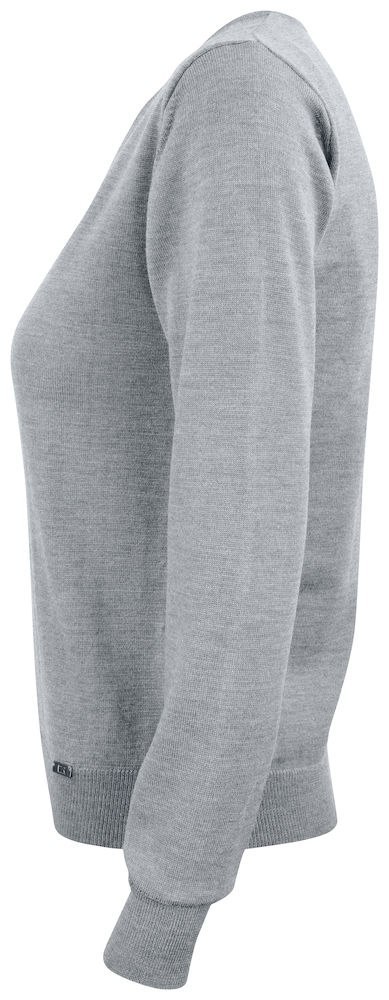 EVERETT V-NECK WOMAN - XL (GREY MELANGE) EVERETT V-NECK WOMAN - XL (GREY MELANGE)