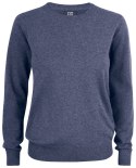 OAKVILLE CREWNECK WOMAN - L (NAVY MELANGE)