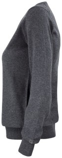 OAKVILLE V-NECK WOMAN - L (ANTHRACITE MELANGE)