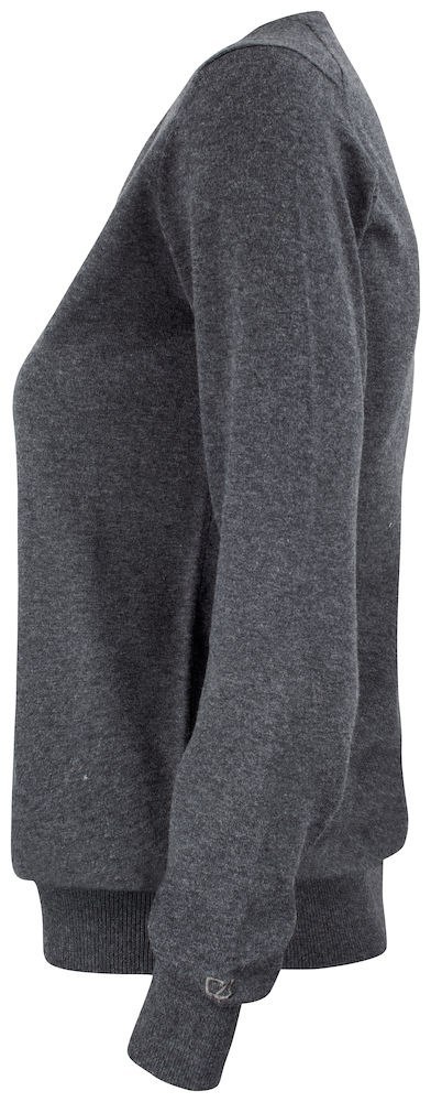 OAKVILLE V-NECK WOMAN - L (ANTHRACITE MELANGE) OAKVILLE V-NECK WOMAN - L (ANTHRACITE MELANGE)