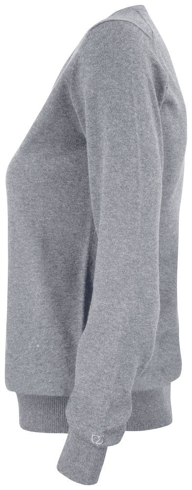 OAKVILLE V-NECK WOMAN - XL (GREY MELANGE) OAKVILLE V-NECK WOMAN - XL (GREY MELANGE)