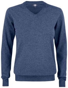 OAKVILLE V-NECK WOMAN - L (NAVY MELANGE)