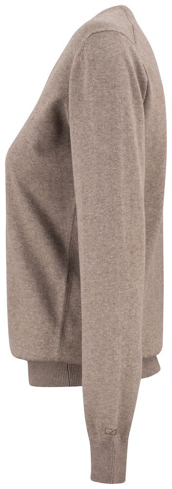 OAKVILLE V-NECK WOMAN - M (NOUGAT MELANGE) OAKVILLE V-NECK WOMAN - M (NOUGAT MELANGE)