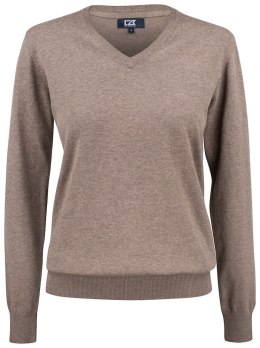 OAKVILLE V-NECK WOMAN - S (NOUGAT MELANGE)