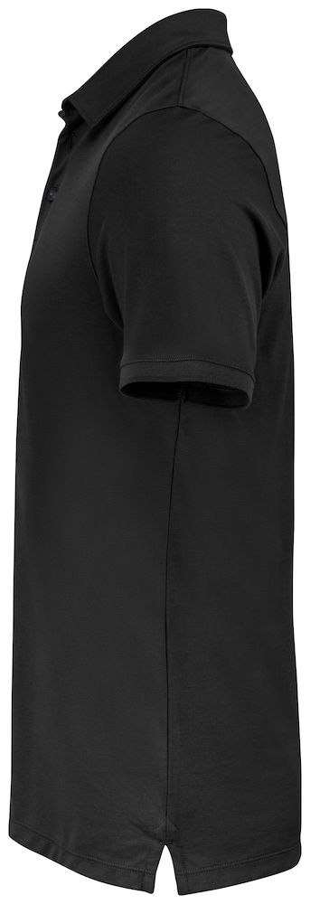 OCEANSIDE STRETCH POLO - L (BLACK)