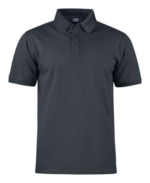 OCEANSIDE STRETCH POLO - L (BLACK) OCEANSIDE STRETCH POLO - L (BLACK)