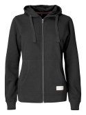 TWISP HOOD FZ WOMAN - L (BLACK)