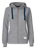 TWISP HOOD FZ WOMAN - XS (GREY MELANGE)