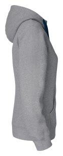 TWISP HOOD FZ WOMAN - XS (GREY MELANGE)