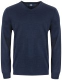 VERNON V-NECK - M (DARK NAVY)