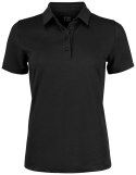 OCEANSIDE STRETCH POLO WOMAN - L (BLACK)