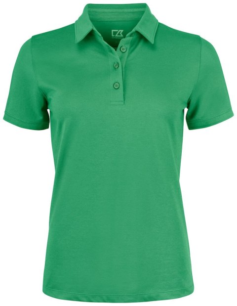 OCEANSIDE STRETCH POLO WOMAN - L (GREEN)