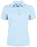 OCEANSIDE STRETCH POLO WOMAN - L (HEAVEN BLUE)