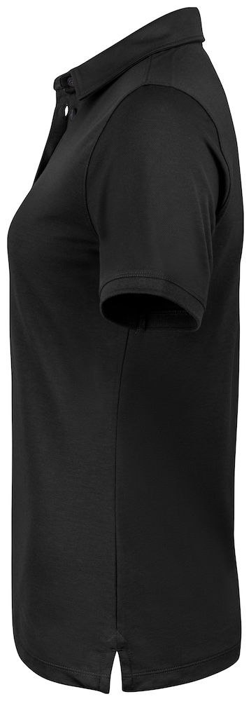 OCEANSIDE STRETCH POLO WOMAN - XS (BLACK)