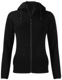 PEMBERTON HOOD FZ LADIES - L (BLACK)