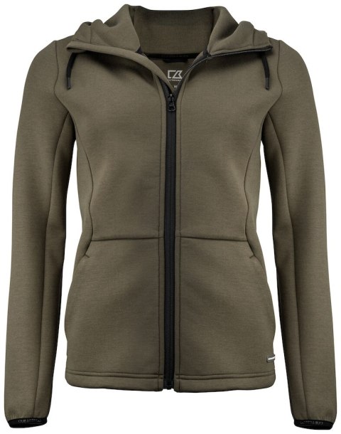 PEMBERTON HOOD FZ LADIES - M (IVY GREEN)