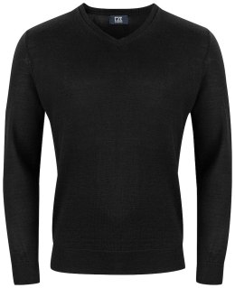 VERNON V-NECK - L (BLACK)