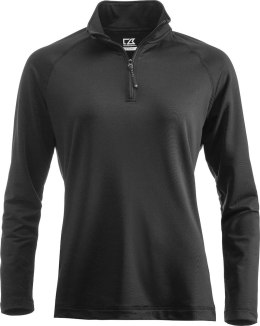 COOS BAY HALF ZIP WOMAN - L (BLACK)