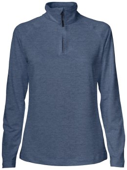 COOS BAY HALF ZIP WOMAN - L (SLATE BLUE MELANGE)