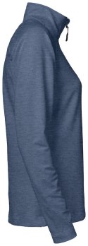 COOS BAY HALF ZIP WOMAN - L (SLATE BLUE MELANGE)