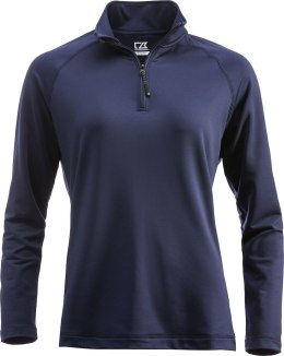 COOS BAY HALF ZIP WOMAN - M (DARK NAVY)