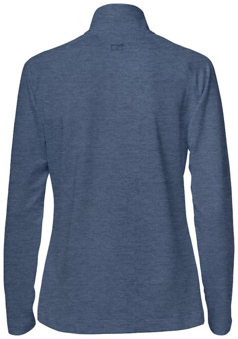 COOS BAY HALF ZIP WOMAN - M (SLATE BLUE MELANGE) COOS BAY HALF ZIP WOMAN - M (SLATE BLUE MELANGE)