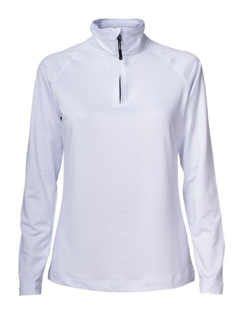 COOS BAY HALF ZIP WOMAN - XS (WHITE)