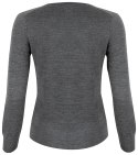 VERNON V-NECK WOMAN - L (ANTHRACITE MELANGE)