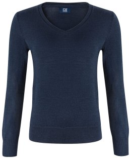 VERNON V-NECK WOMAN - L (DARK NAVY)