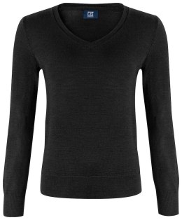 VERNON V-NECK WOMAN - XS (BLACK)