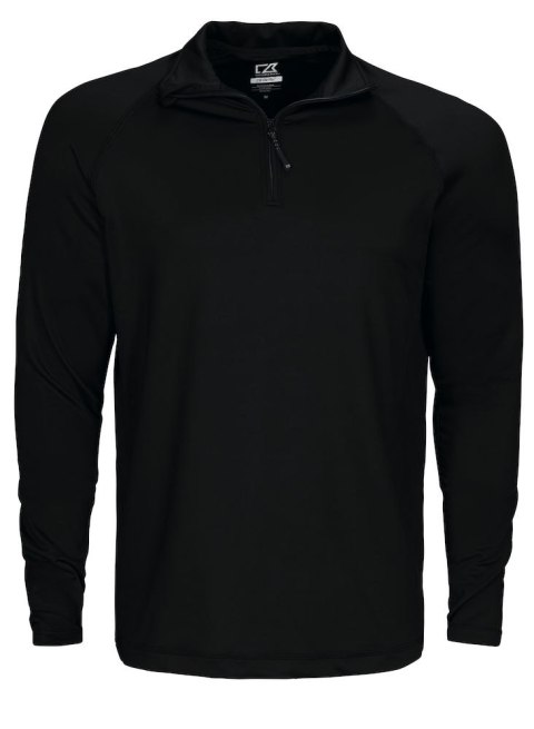 COOS BAY HALF ZIP - 4XL (BLACK) COOS BAY HALF ZIP - 4XL (BLACK)