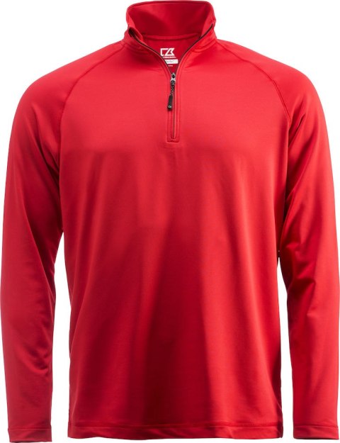 COOS BAY HALF ZIP - XL (RED)