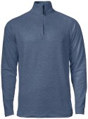 COOS BAY HALF ZIP - XL (SLATE BLUE MELANGE)